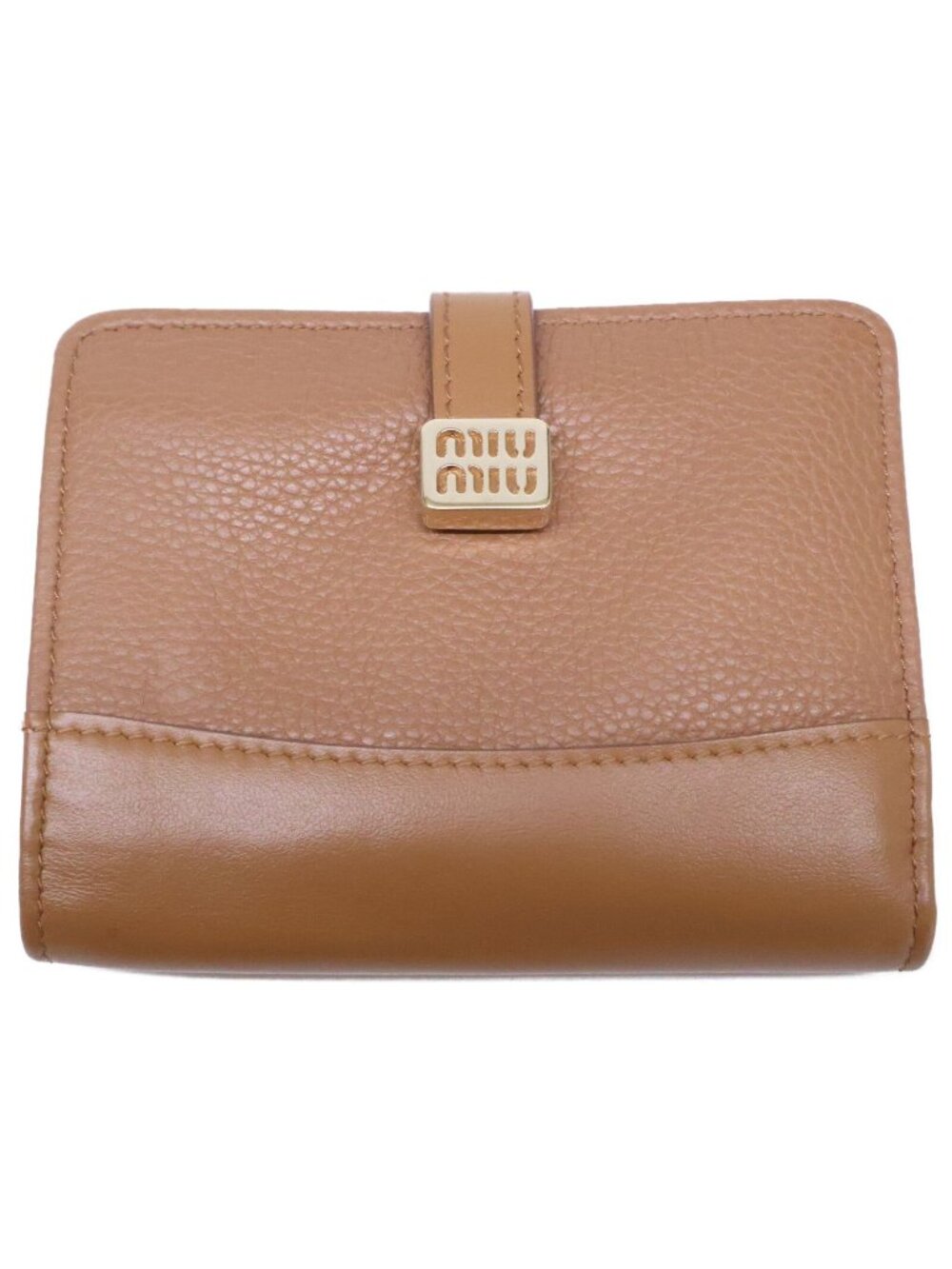 Miu Miu Daino Soft Calfskin Bifold Wallet
